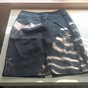 Leather skirt